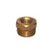 Brass Bush Hex Adapter Male/Female